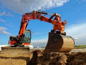 excavators, machine, construction machine
